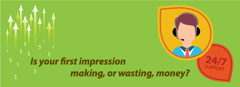 Is your first impression making, or wasting, money?