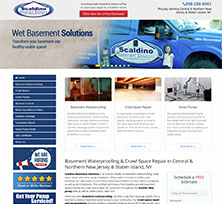 Scaldino Basement Solutions Home Page
