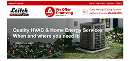 Leitch Heating & Air Conditioning Home Page